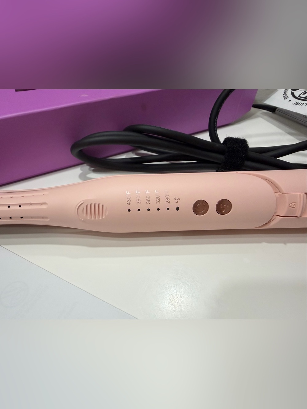Wavytalk Cool Curl Pencil Hair Styler - Pink - Picture 2 of 4
